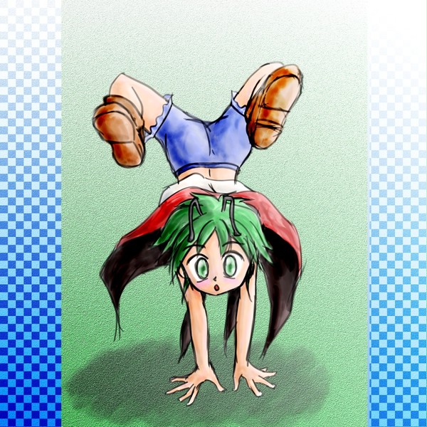 逆立ち