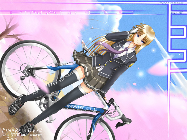 春は自転車で♪