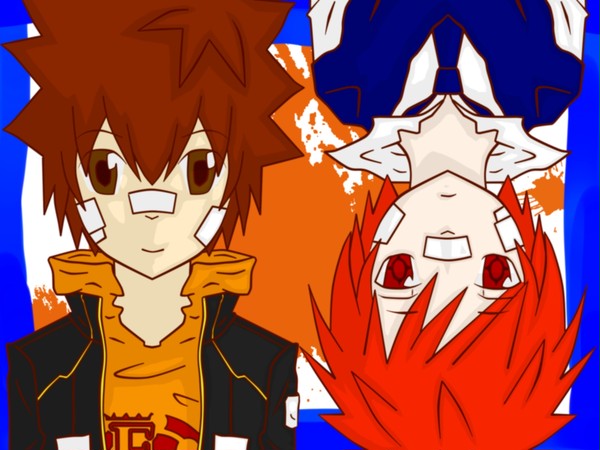 炎真とツナ