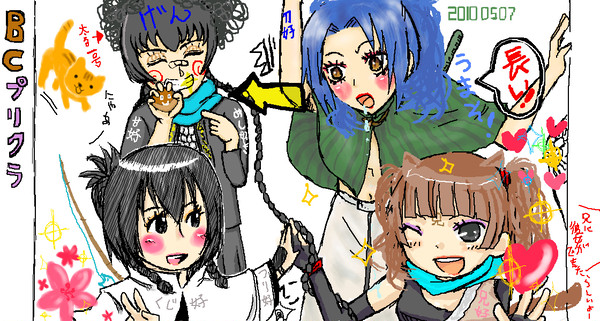 絵茶プリクラ風味