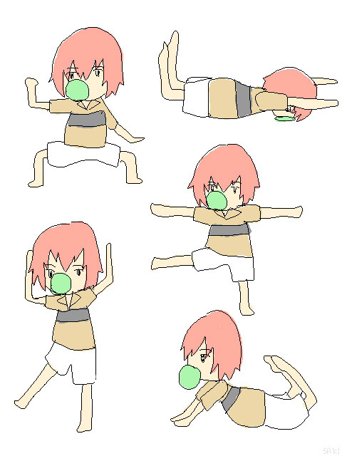 丸いブタ体操