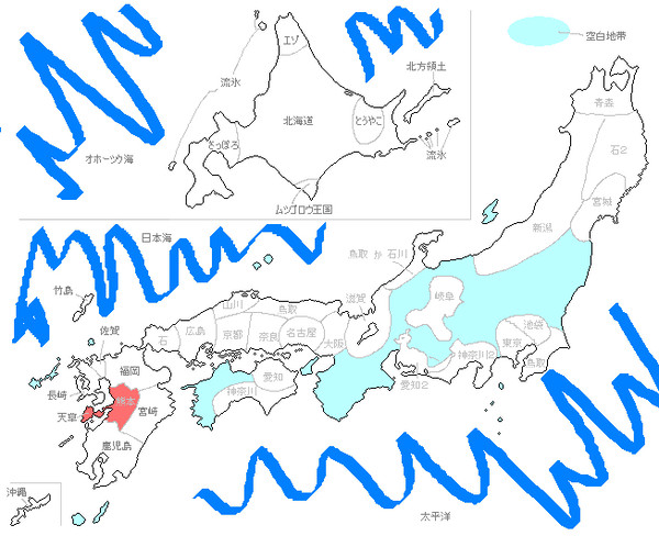 日本地、、、図じゃない