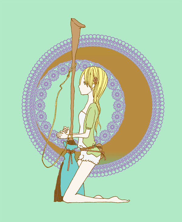 箒娘。