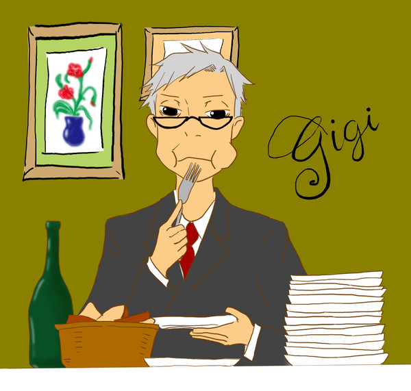お食事中