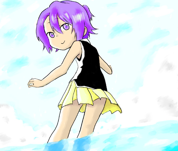夏、幼女。