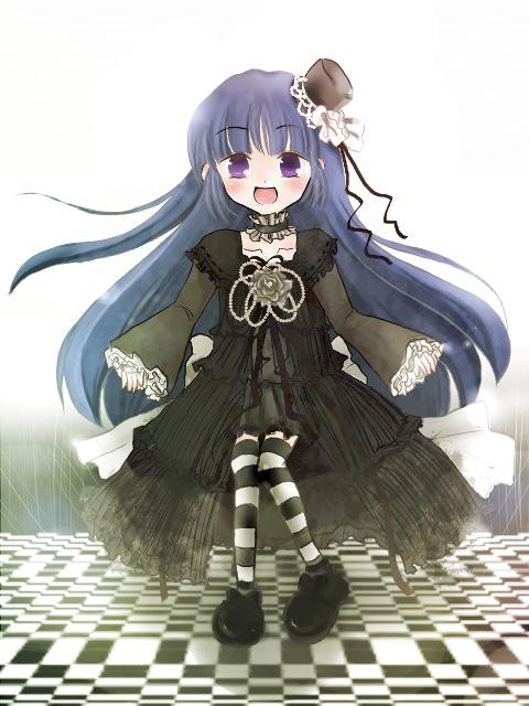 【イラリク描きました!】ゴスロリ梨花ちゃま