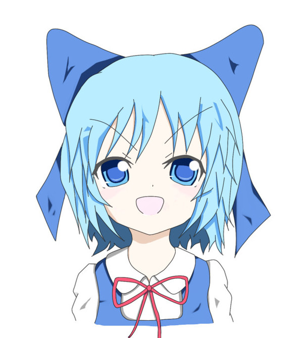 シンプルにチルノ