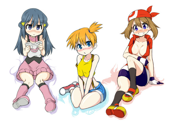 3匹のポケモンヒロインの中から