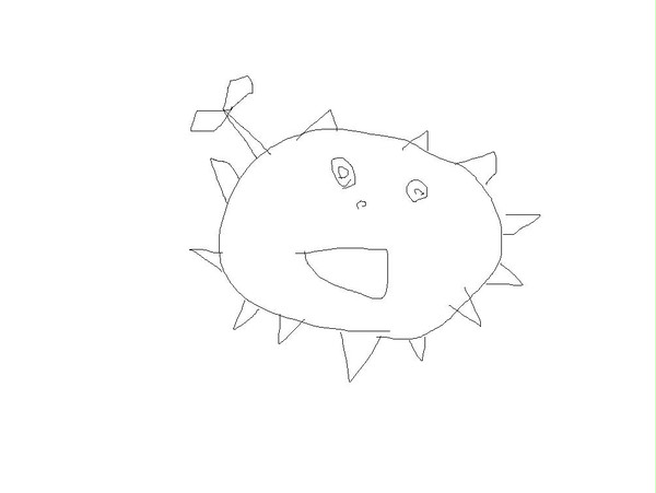20秒で描いた！