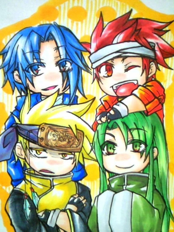 【擬人化】竜龍兄弟