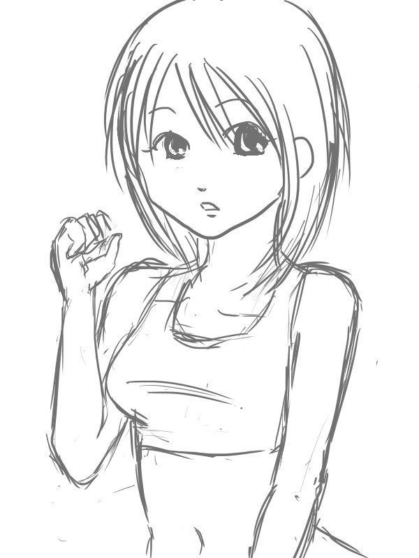 試し描き
