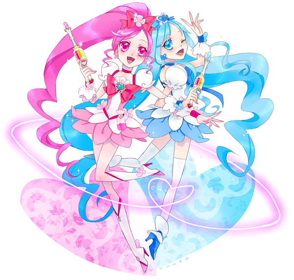 集まれっ!2つの花の力よ!