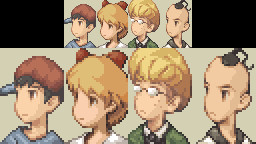 FFT風顔グラ　MOTHER2