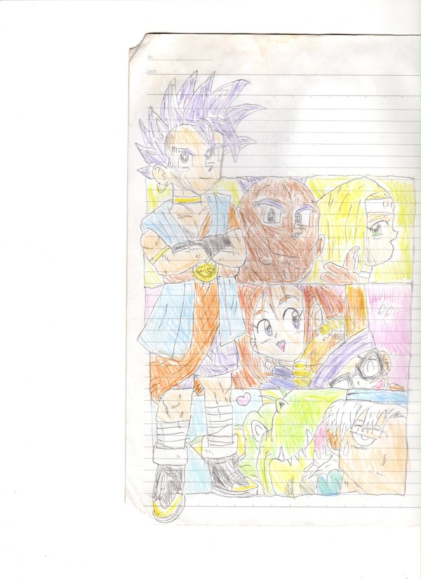 イラスト多少修正　色付け