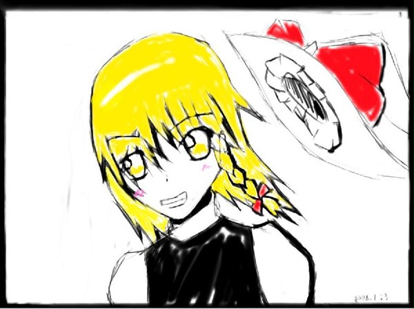 新作の魔理沙