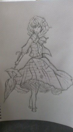 幽香（模写）