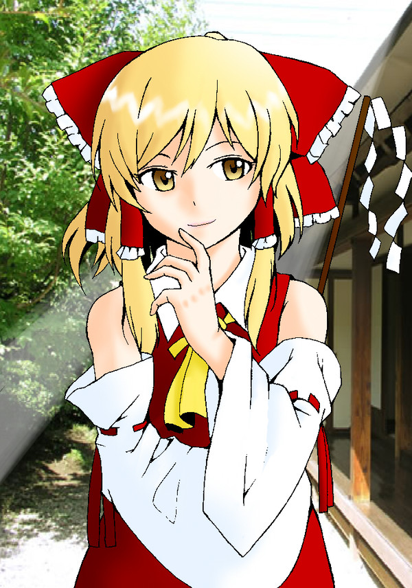 霊夢・・?