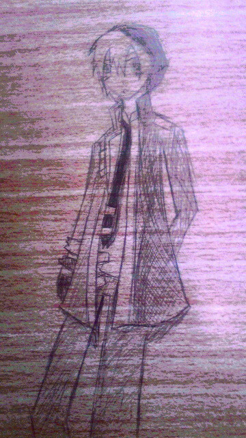 机落書き３
