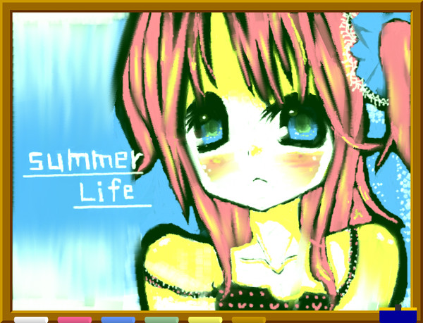 夏ですね^p^