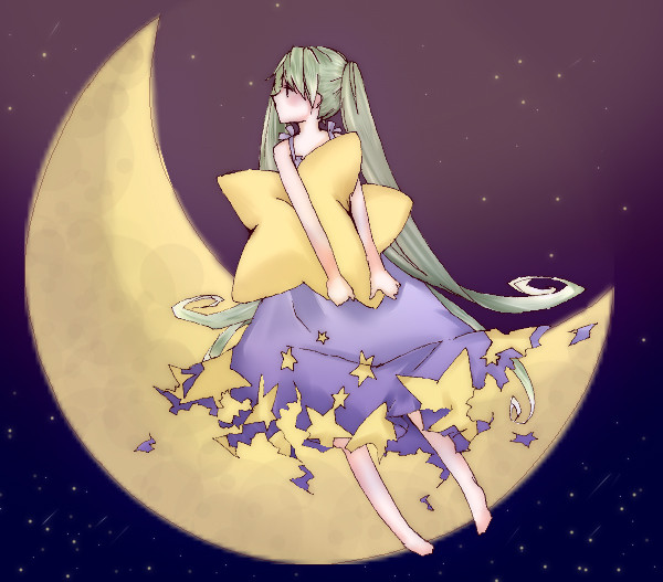 「星ミク」【塗らせていただきました】