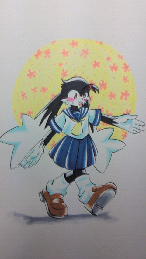 制服バトン〜お気に入りのキャラに自分の母校の制服を着せよう〜