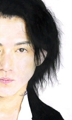 顔半分小栗旬
