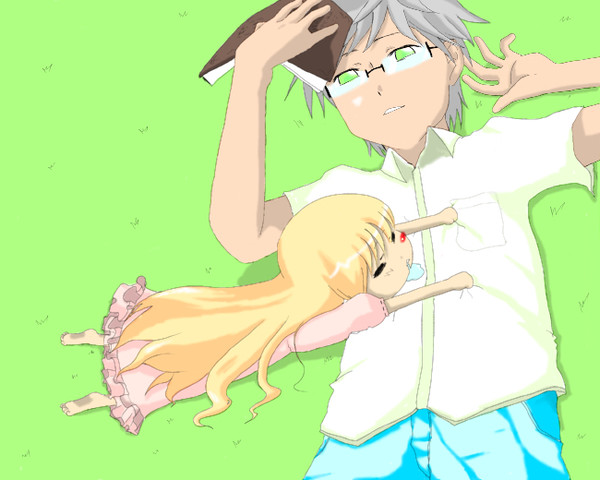 まったく涎たらしやがって…。