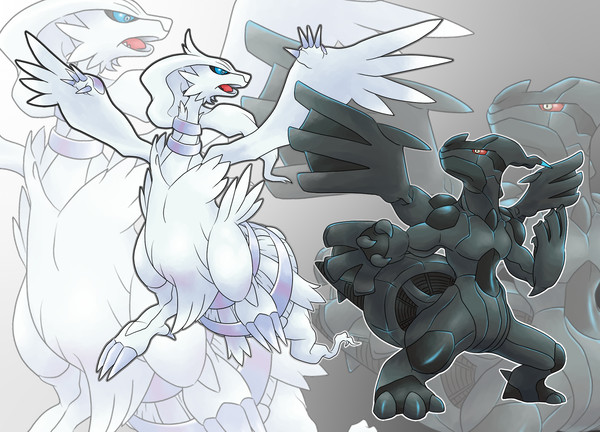 【ポケモン】レシラム&ゼクロム