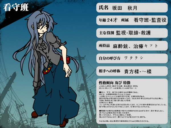 【ループ】坂田秋月【看守班】