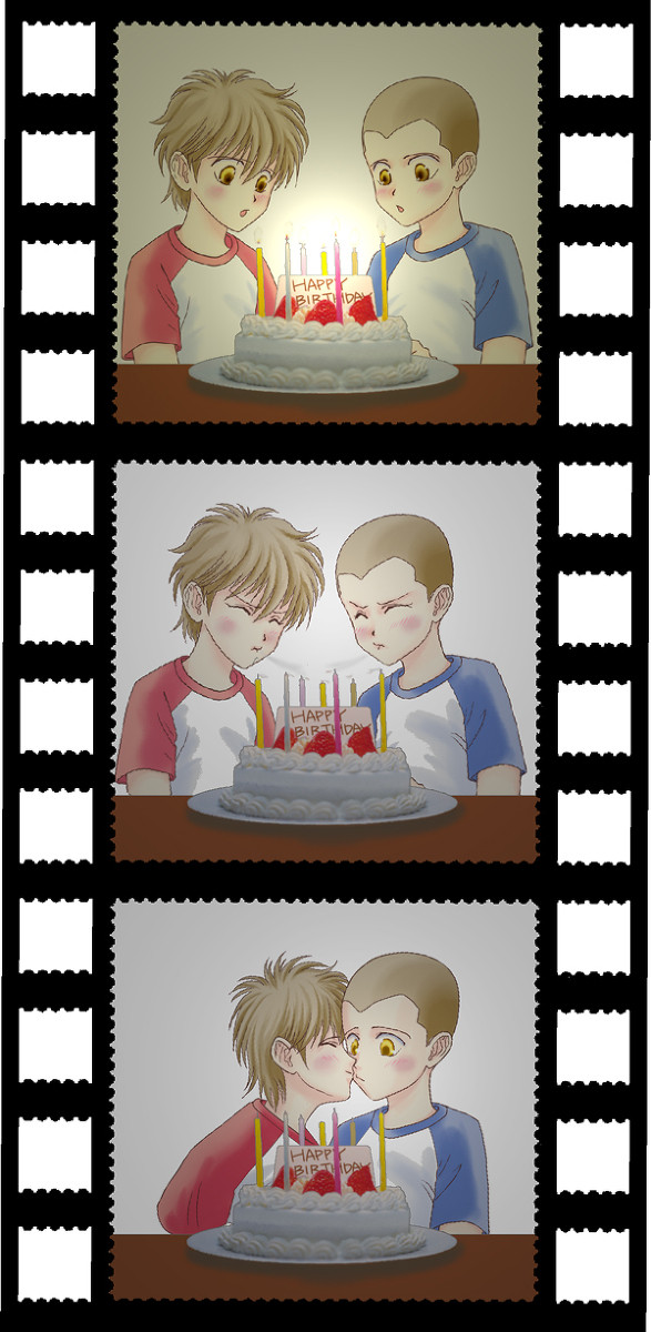 金剛兄弟お誕生日絵