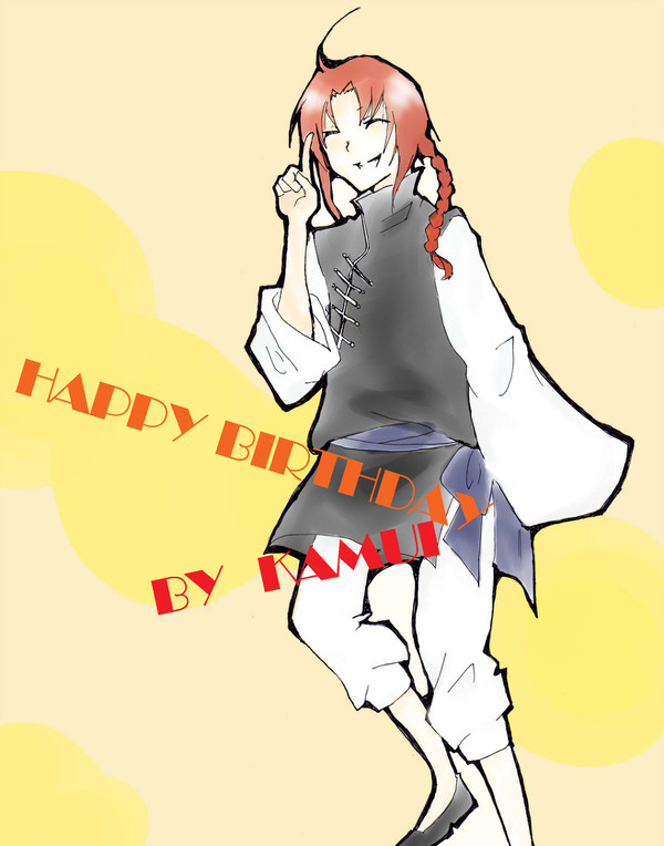HAPPY BIRTHDAY!
