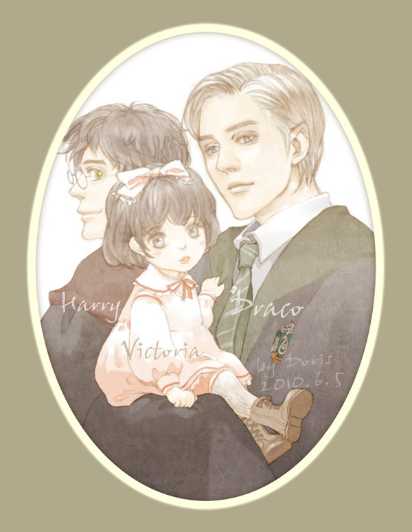 Harry, Victoria, Draco