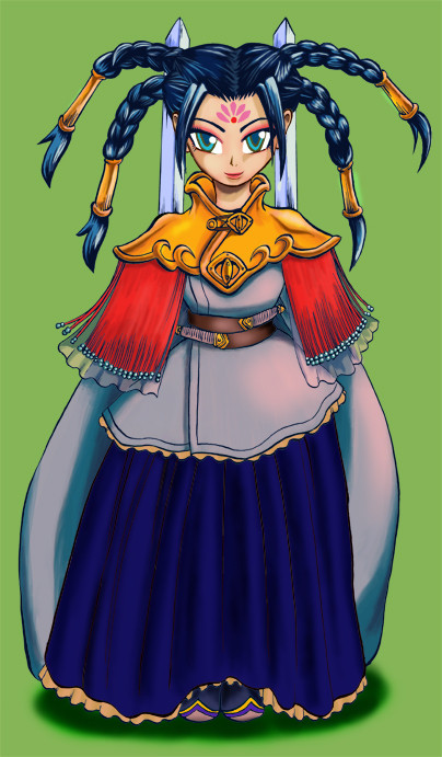 武術少女・剣（ヂェン）