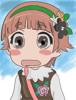とある花飾りの子