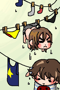洗濯日和！