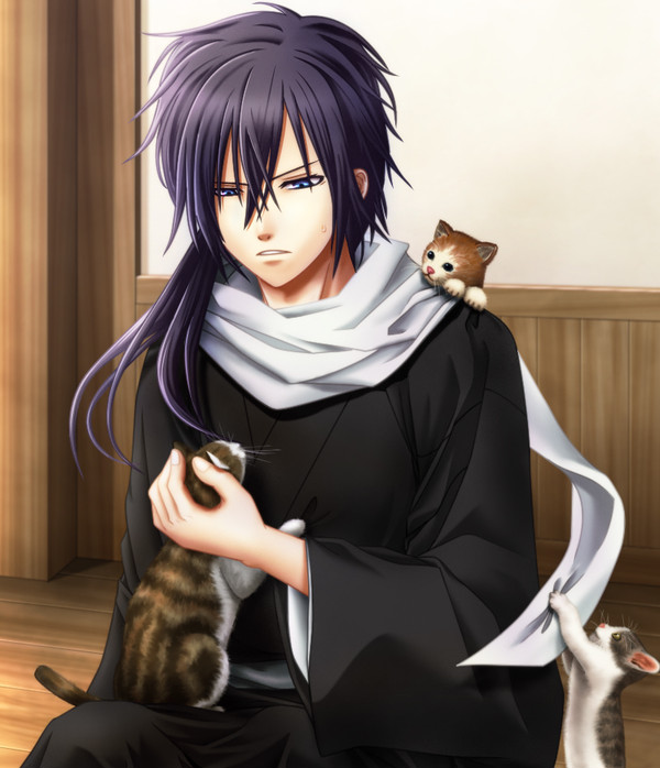 ね、猫が…