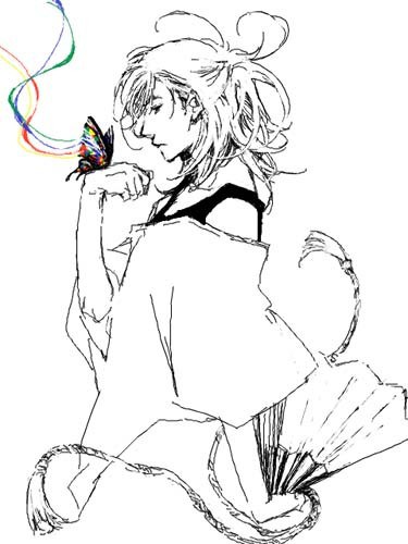 蝶のように舞う