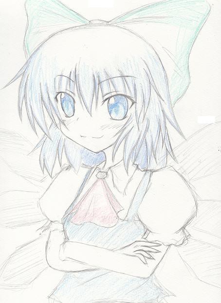 絵練習　東方アナログ