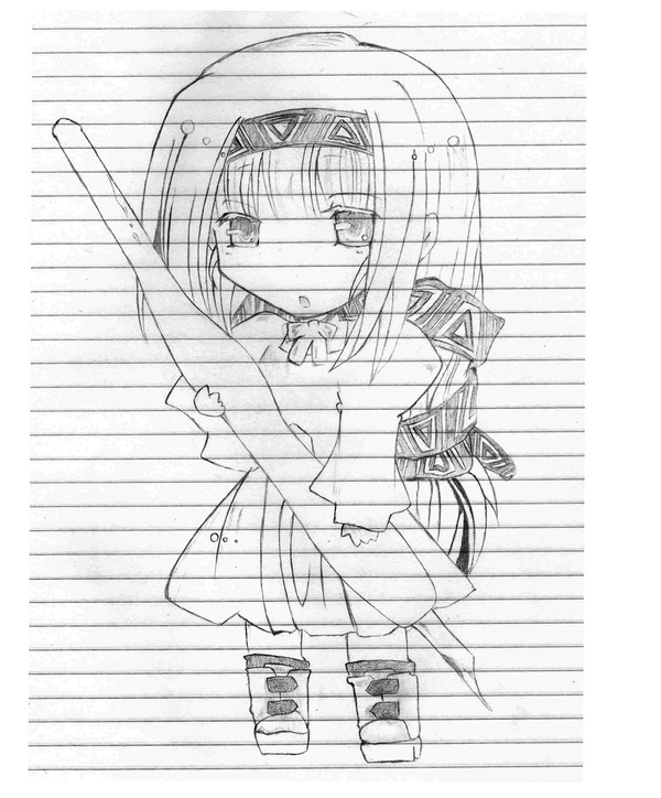 レン模写