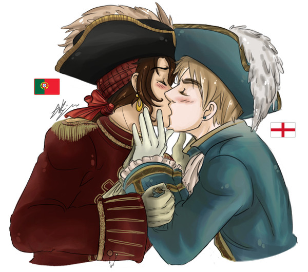 【APH】 海から生まれた 【英葡】