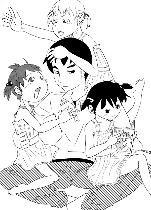 3姉妹　幼女時代