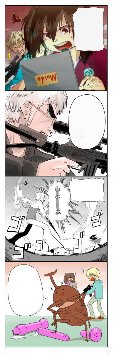 例の４コマ