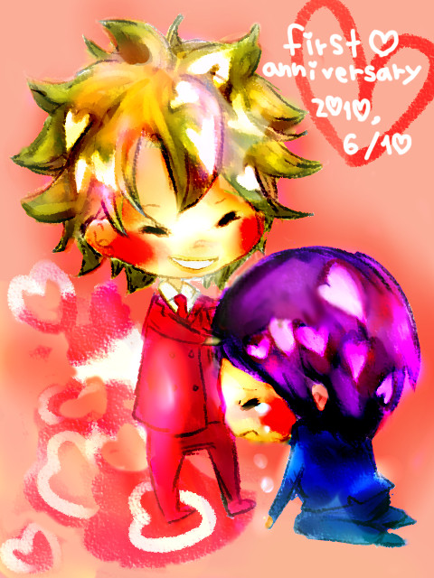 一周年おめでとうの絵