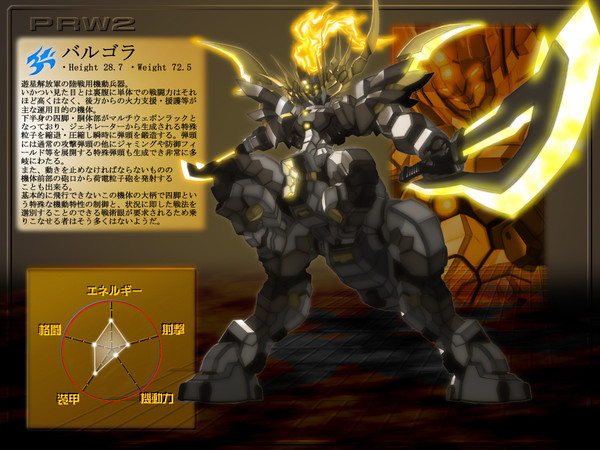 【PRW2】バルゴラ【熱砂の激闘】