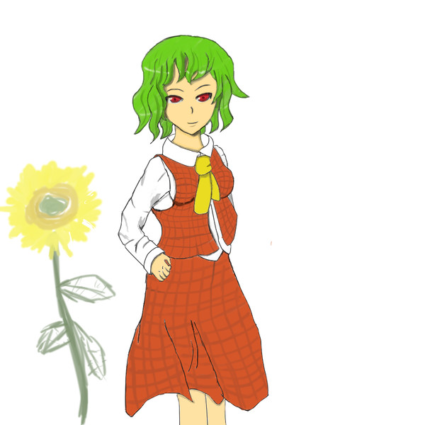 ゆうかりんを描いてみた