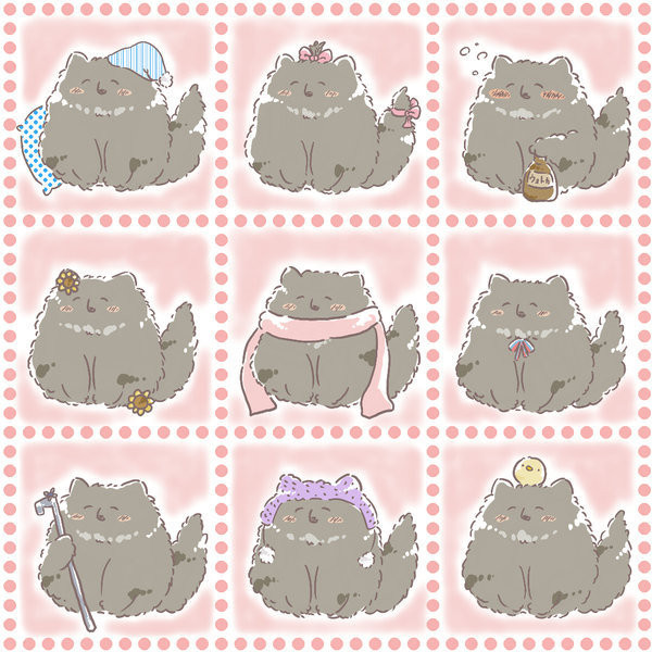 ろしにゃん９変化
