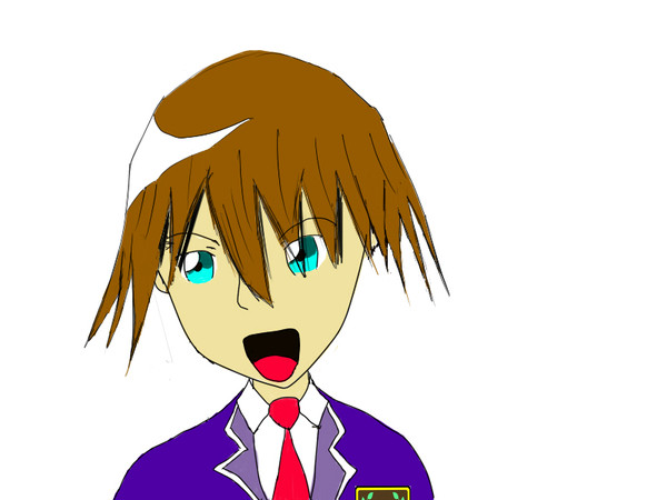 主人公描いてみた