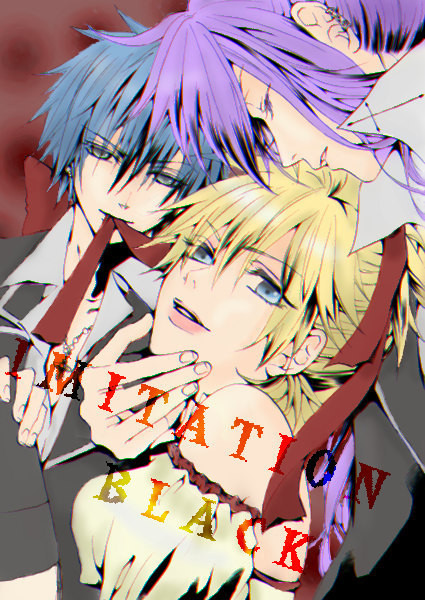 塗らせて頂きました「IMITATION　BLАCK」
