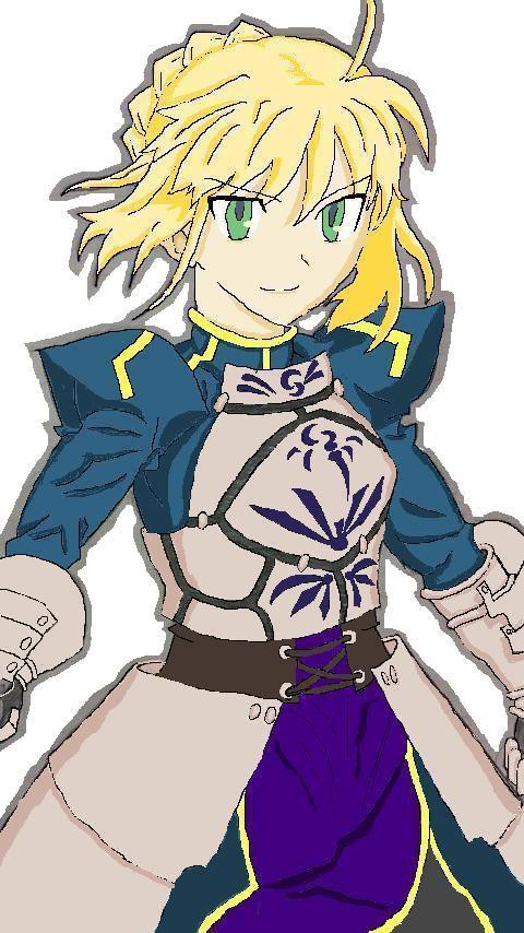 シロウ、おかわりですっ！(色つきver.)