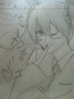 落書きミク